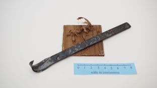 Roman hollowing spoon gouge Bosnia Herzegovina find