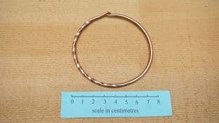 Roman lankhills half twist copper bracelet last one