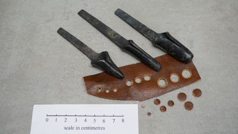 roman leather workers hole punch 5mm london find
