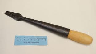 Roman  socketed woodworking chisel from marne in Gaul 12mm