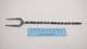 Roman to medieval hand forged steel fork cooking or surgical use twisted handle