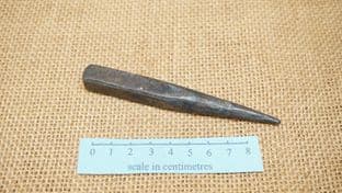 Roman to medieval tapered 4" punch last one