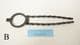 Roman Tongs or Pliers set of three hand made Camerton and trier finds