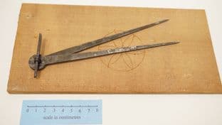 Roman Vindolanda wedge lock dividers 8" 200mm long