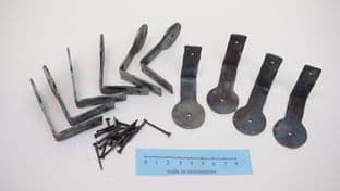 rounded terminal box and chest corner brackets set of 10