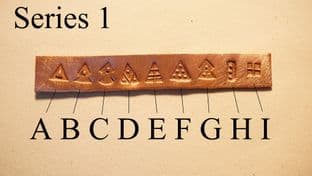 series 1 metalworking punches roman to medieval