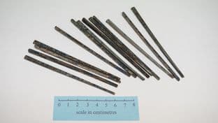 set of 12 long glasgow nails one off set 11cm long