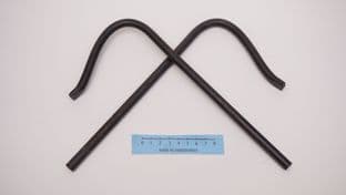 set of 2 steel 10mm diameter bench holdfast moxon pattern 1677