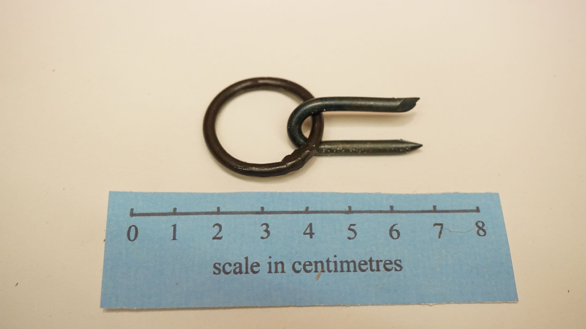 set of 4 hand forged chest rings and staples multi period living ...