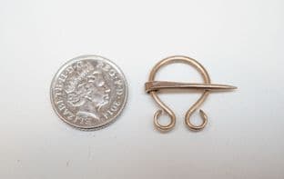 set of 4 Roman bronze Fowler B penannular brooches 12mm diameter