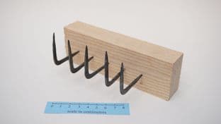 set of 5 hand forged steel tenterhooks bedern york find