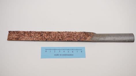 stone concrete brick tungsten carbide rasp 18cm + handle made in sheffield