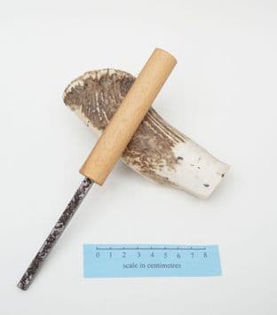 tungsten carbide bone and antler workers rasp 6mm wide living history reenactment use