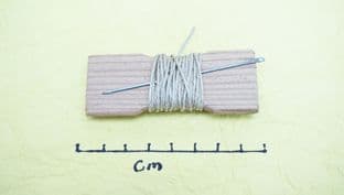 Viking Bjorko cedar wood thread winder linen and steel needle SHM5208