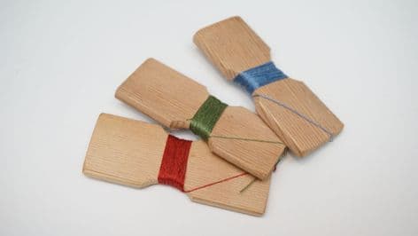 Viking Bjorko cedar wood thread winder SHM5208 find set of 3