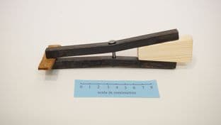 viking haithabu hedeby vice clamp 9-11thc germany steel construction living history use