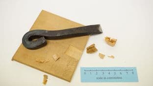 viking mastermyr palm chisel adze no 83 living history woodworking use