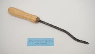 viking mastermyr wood gouge no 58 with beech handle and linen ferrule