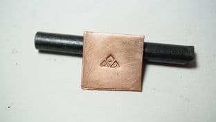 viking metalworking punch from Vinor triangle V and 3 dots