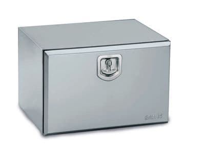 Bawer L800 x H300 x D600mm Stainless Steel Toolbox - Matt Finish with S/S Lock