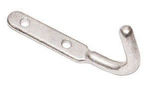 Rope Hook - Bolt-On In Zinc Plated Finish