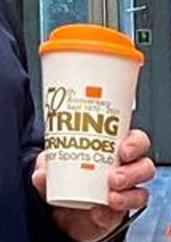 Tornadoes 50th Anniversary - Reusable Drinks Cup
