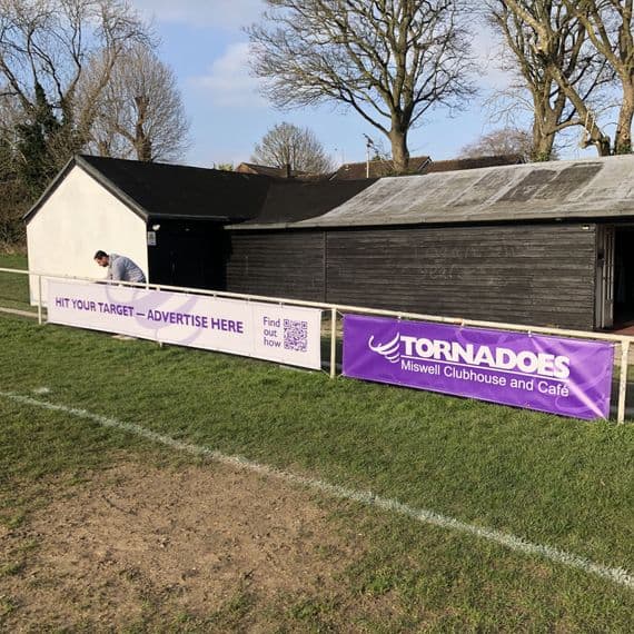 TSEL Pitchside Advertising - Banner Production (Artwork Design)