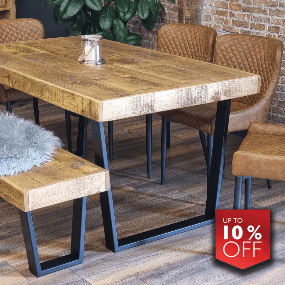 Boston Dining Table VFRAME LEGS