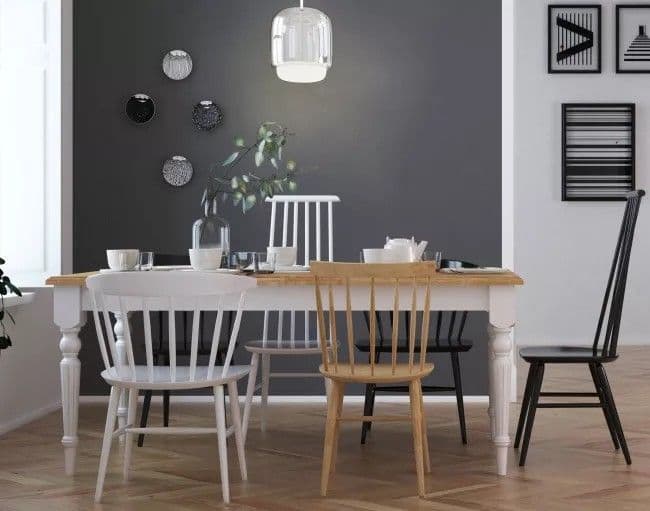 Extra Wide Dining Table Hawick Dine Table Rustic Farmhouse