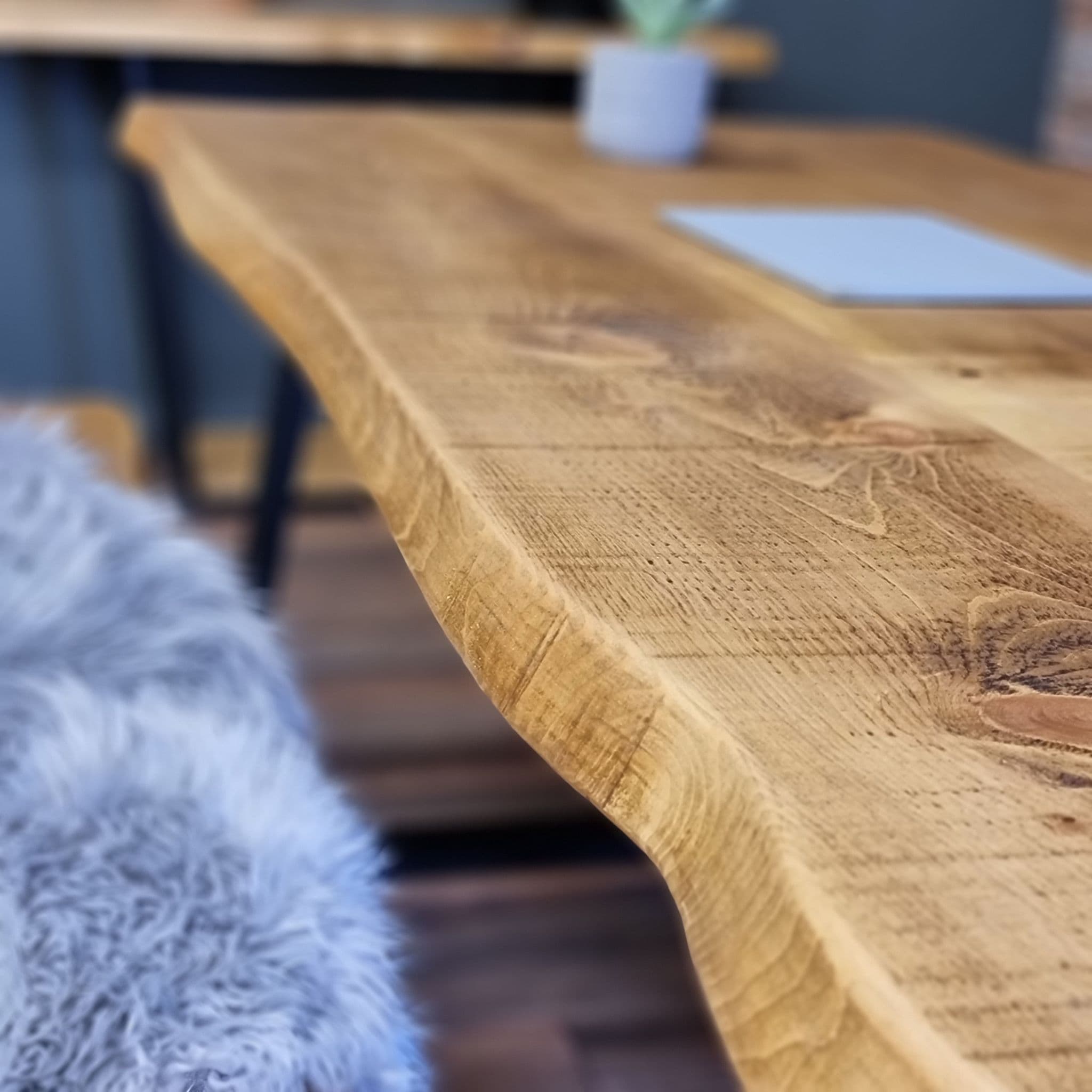 Live Edge Dining Table VFRAME LEGS