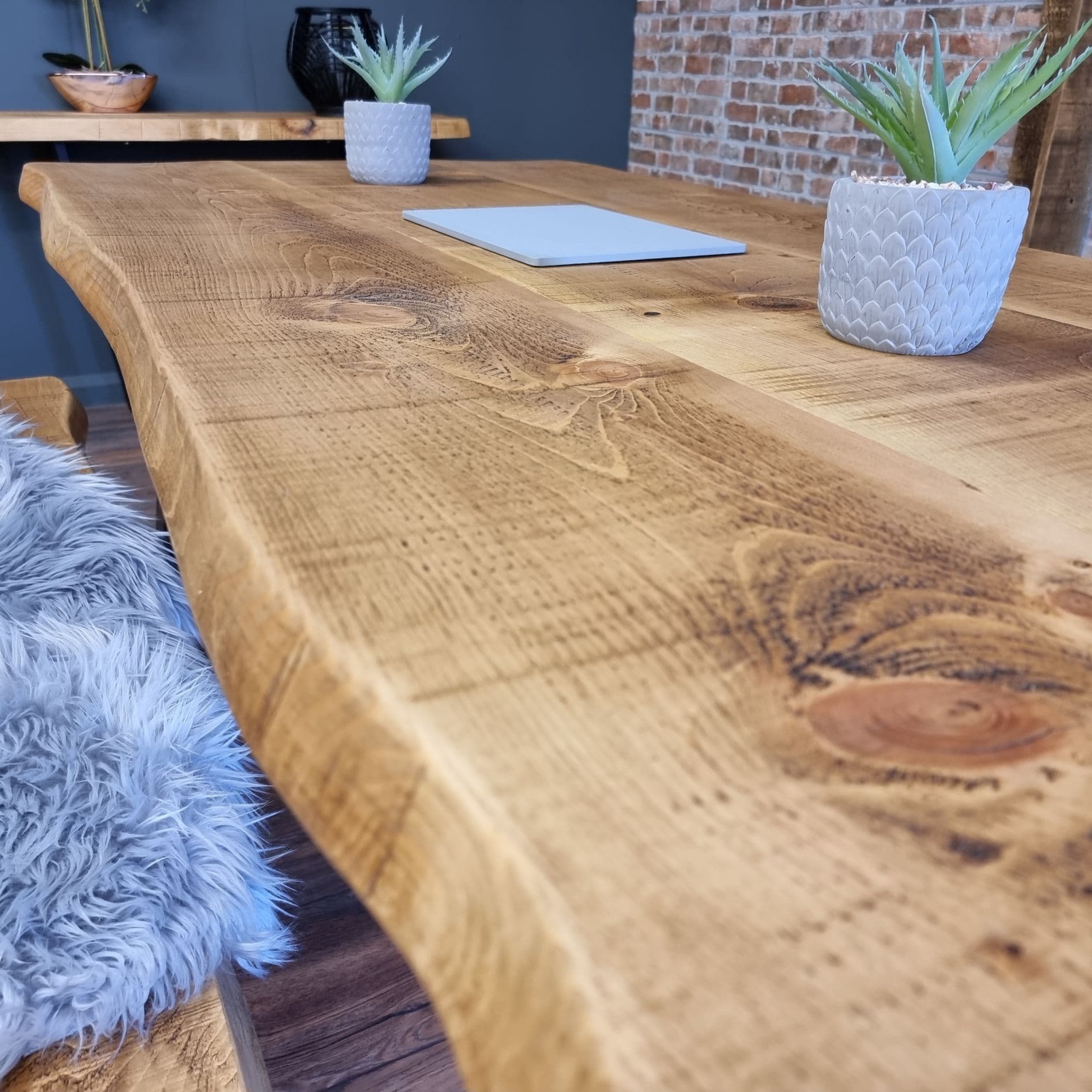 Live Edge Dining Table VFRAME LEGS