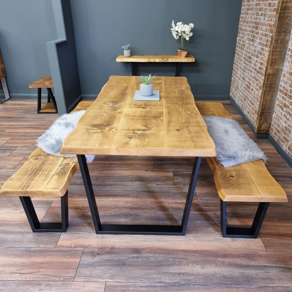 Live Edge Dining Table VFRAME LEGS