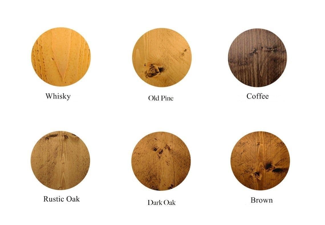 Live Edge Round Corners Console Table / 24cm Depth /4 Hairpin Legs