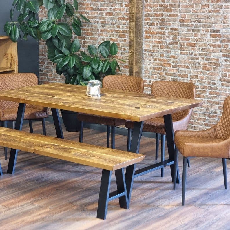 Louth Dining Table AFRAME LEGS