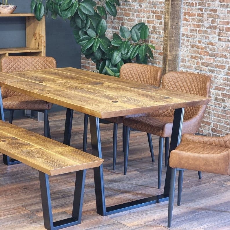 Louth Dining Table VFRAME LEGS