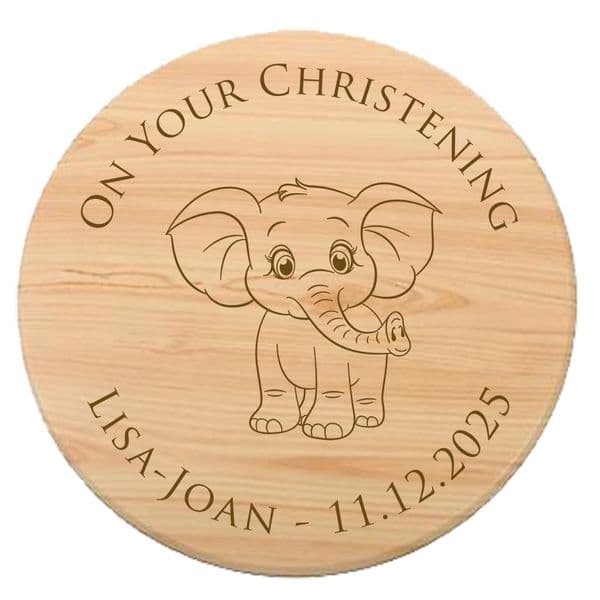 Animal Character Stool Personalised