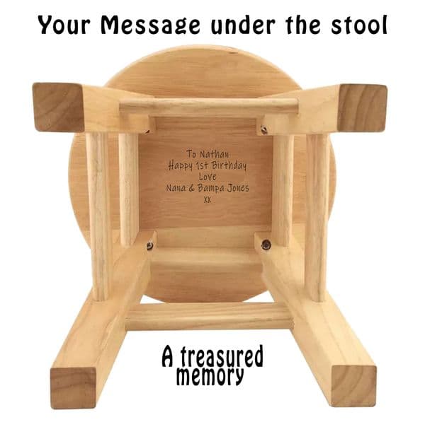 Animal Character Stool Personalised