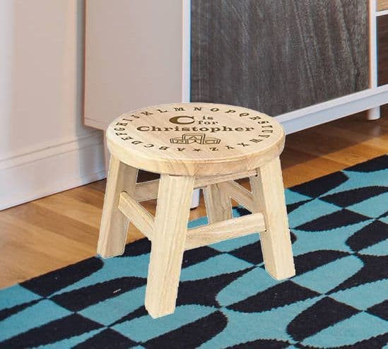 Animal Character Stool Personalised