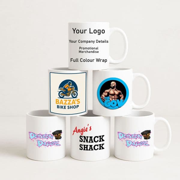 Branded Logo Bulk Order Mugs