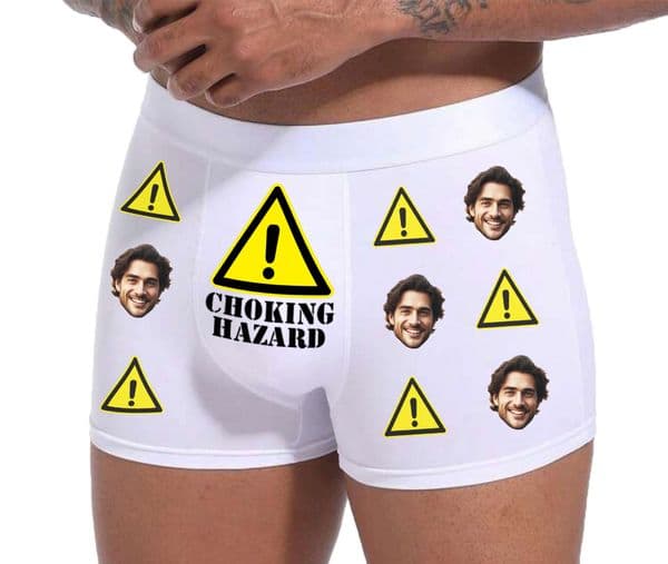 Choking Hazard Phot Pants Boxers