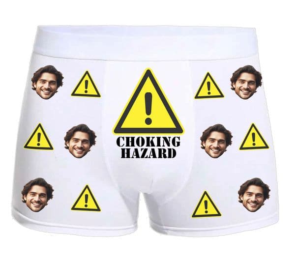 Choking Hazard Phot Pants Boxers