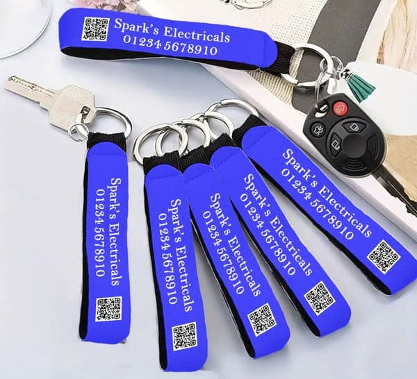 Customised Printed Keyring Lanyard Corporate Gift Bulk Orders