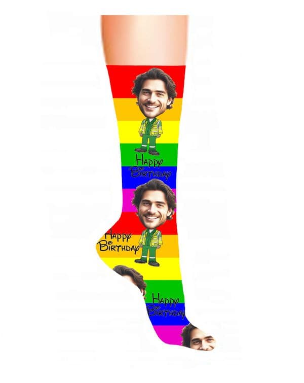Paramedic Photo & Text Socks