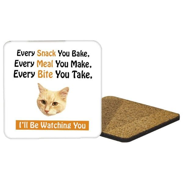 Pet Watching You Photo Mug & Coaster