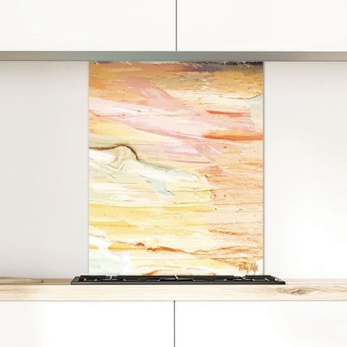 Abundance Yellow - Glass Splashback