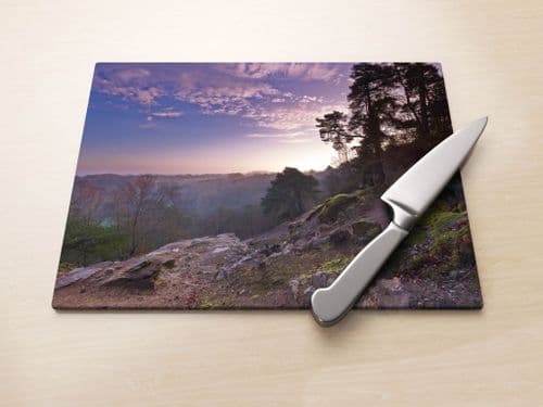 Alderley Edge, Cheshire - Glass Worktop Saver