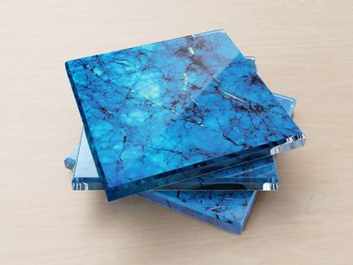 At The Reef - Glass Coasters