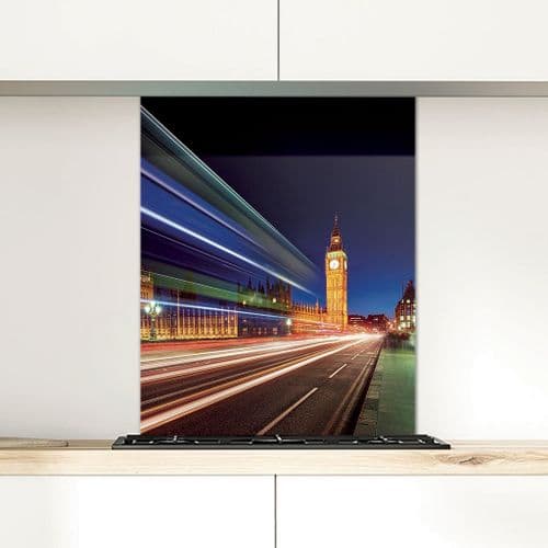 Big Ben and The Houses of Parliament - Glass Splashback