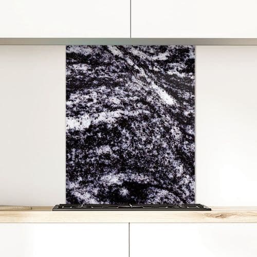 Black Ice - Glass Splashback