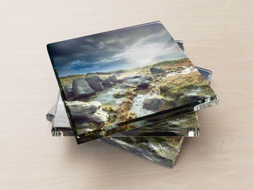 Blackstone Edge Moor, Rochdale - Glass Coasters